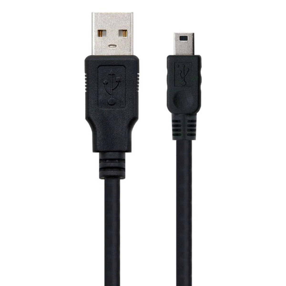 Freaks Nanocable 10.01.0403 USB kabelis 3 m 2.0 USB A Mini-USB B Juoda