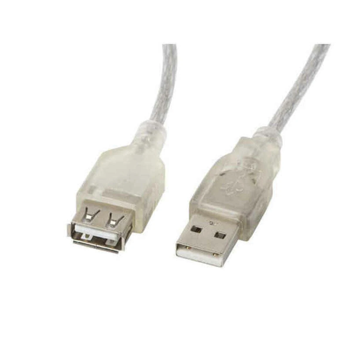 LANBERG CA-USBE-12CC-0018-TR ilgintuvas USB 2.0 AM-AF su feritu 1,8 m