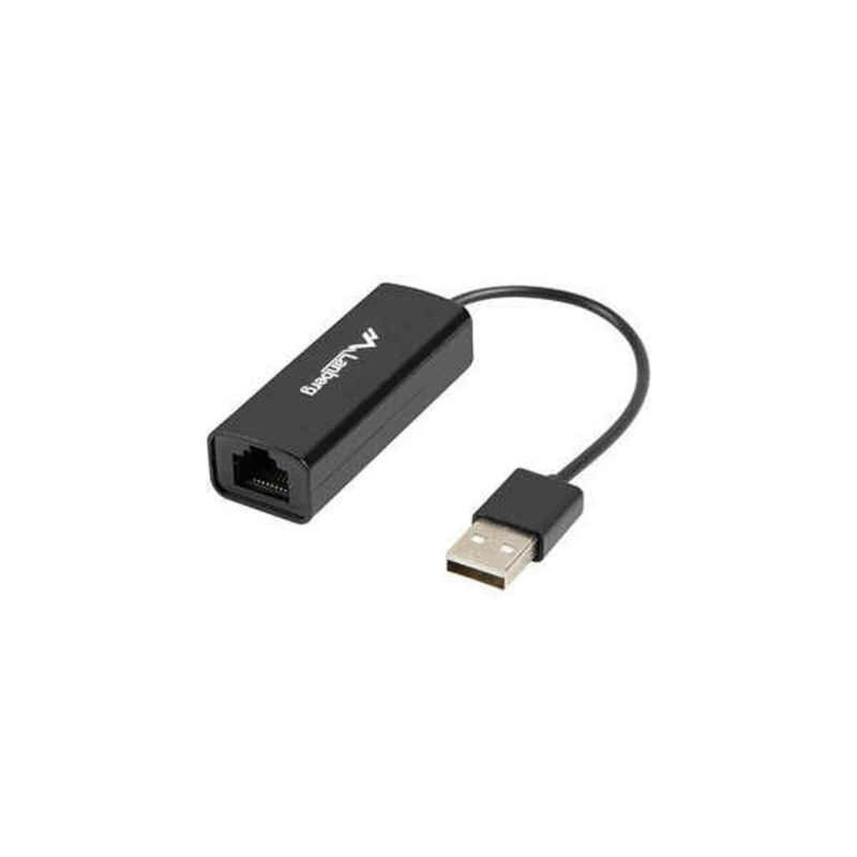 LANBERG NC-0100-01 Adapteris Lan Card USB 2.0 - RJ45 100MB ant kabelio