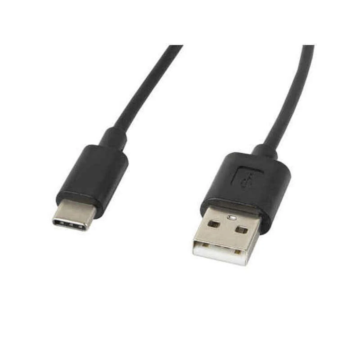 LANBERG CA-USBO-10CC-0018-BK cable USB 2.0 Type-C M -AM 1.8m juodas