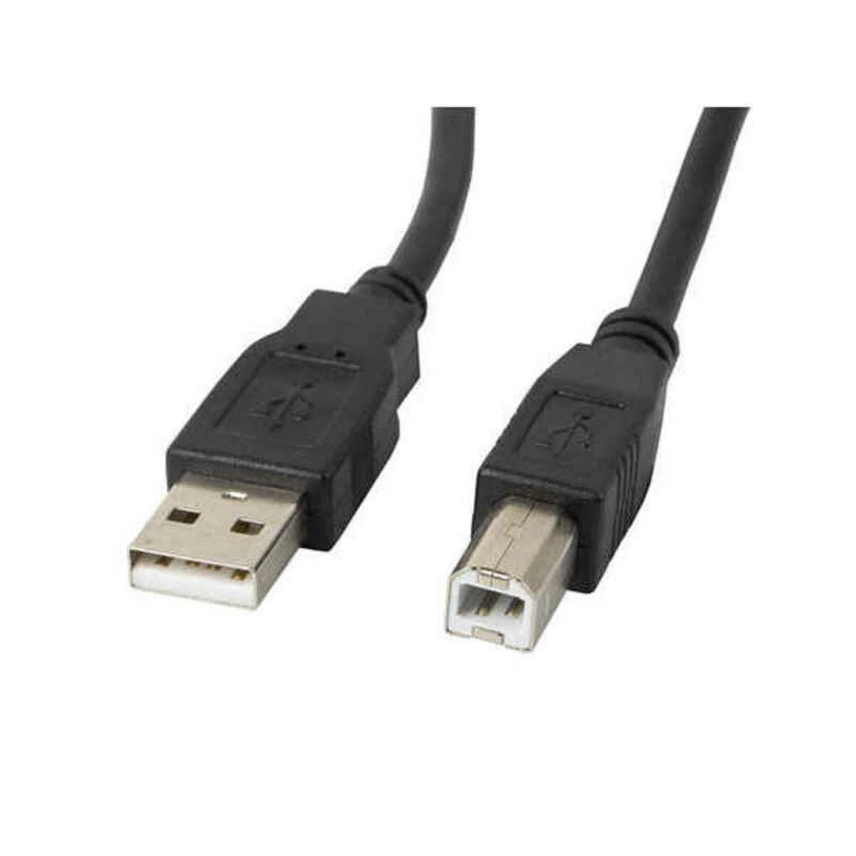 LANBERG CA-USBA-10CC-0018-BK cable USB 2.0 AM-BM 1.8m juodas