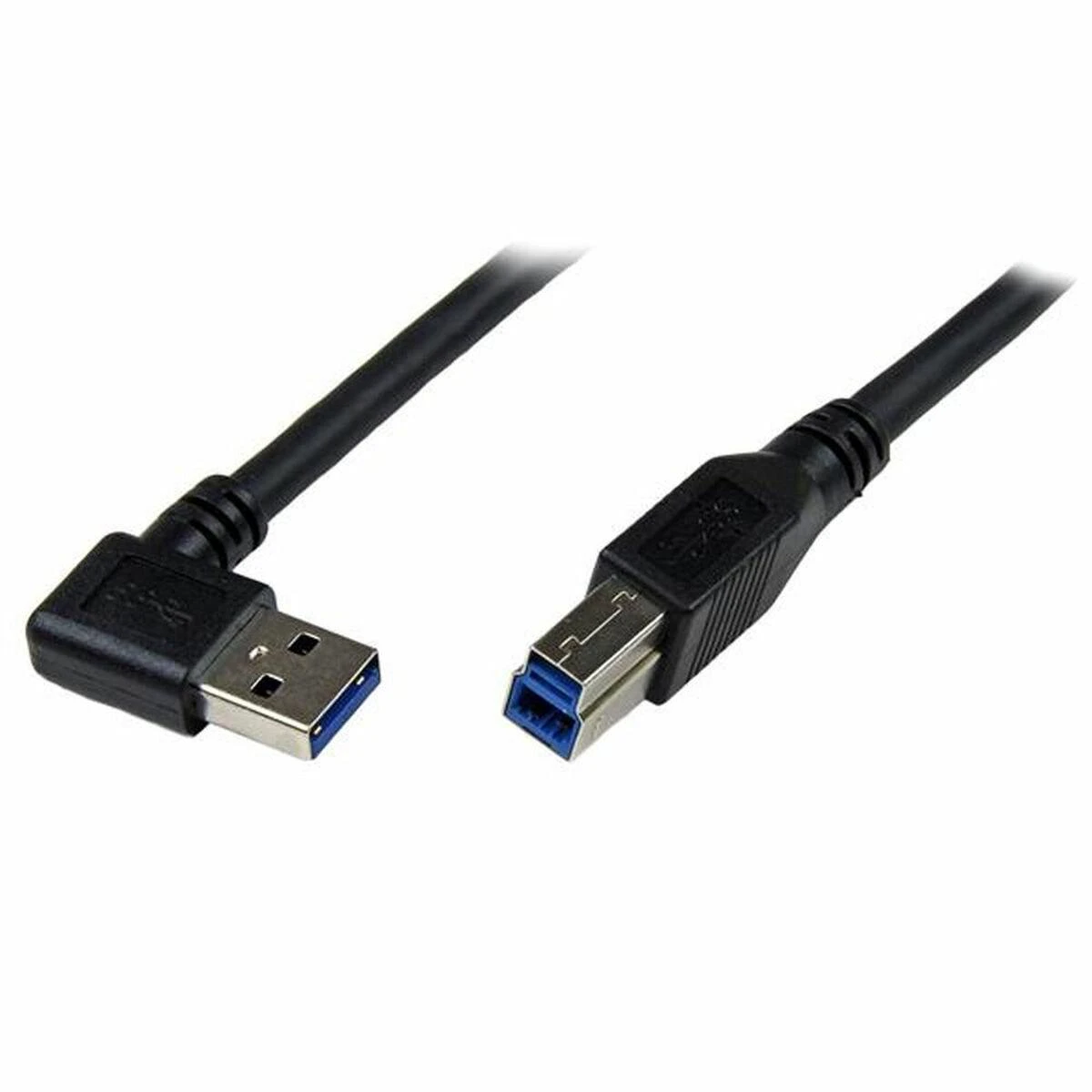 Kabelis USB StarTech USB-A - USB-B 1 m Juodas (USB3SAB1MRA)