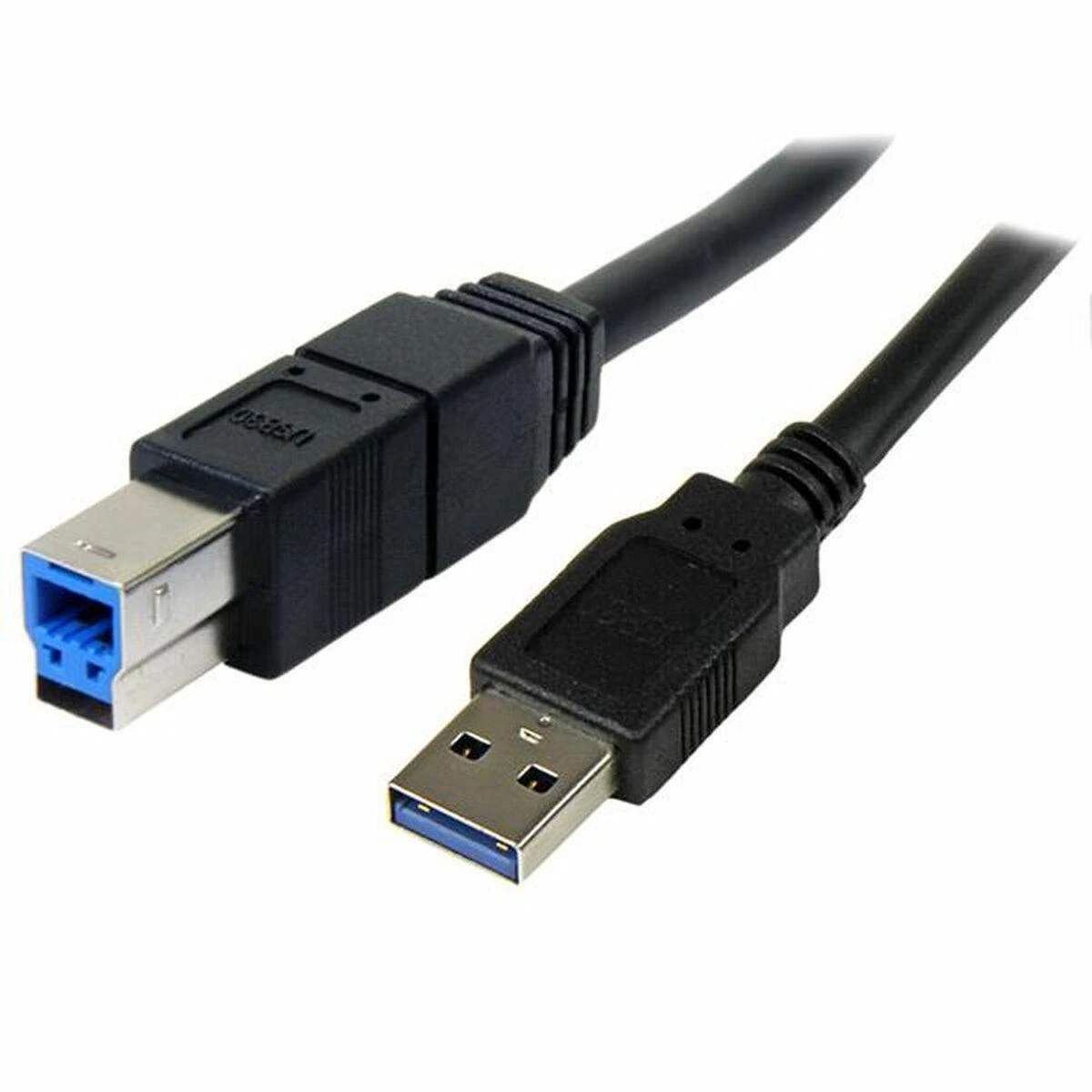 Kabelis USB StarTech USB-A - USB-B 3 m Mėlyna (USB3SAB3MBK)