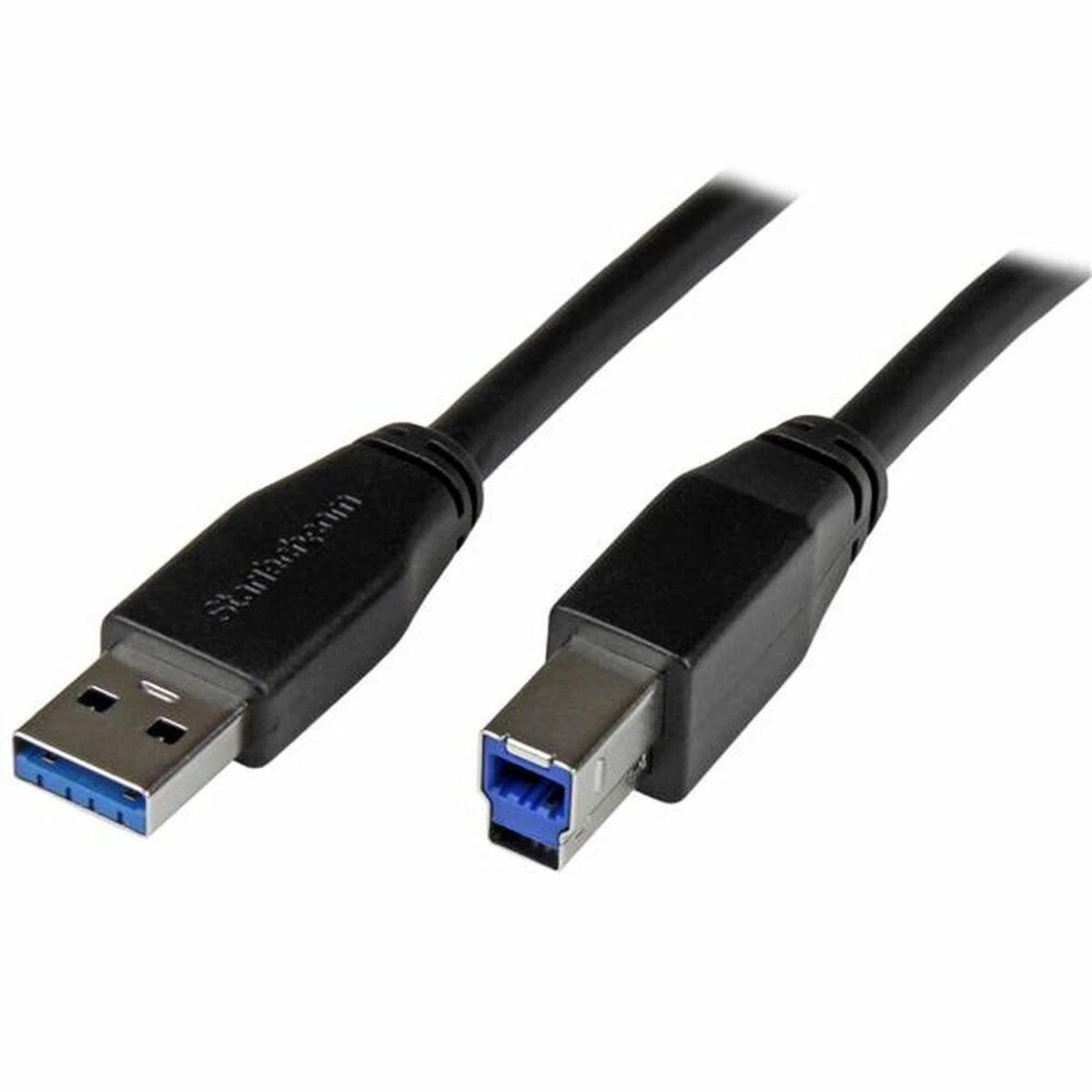 Kabelis USB StarTech USB-A - USB-B 5 m Juodas (USB3SAB5M)