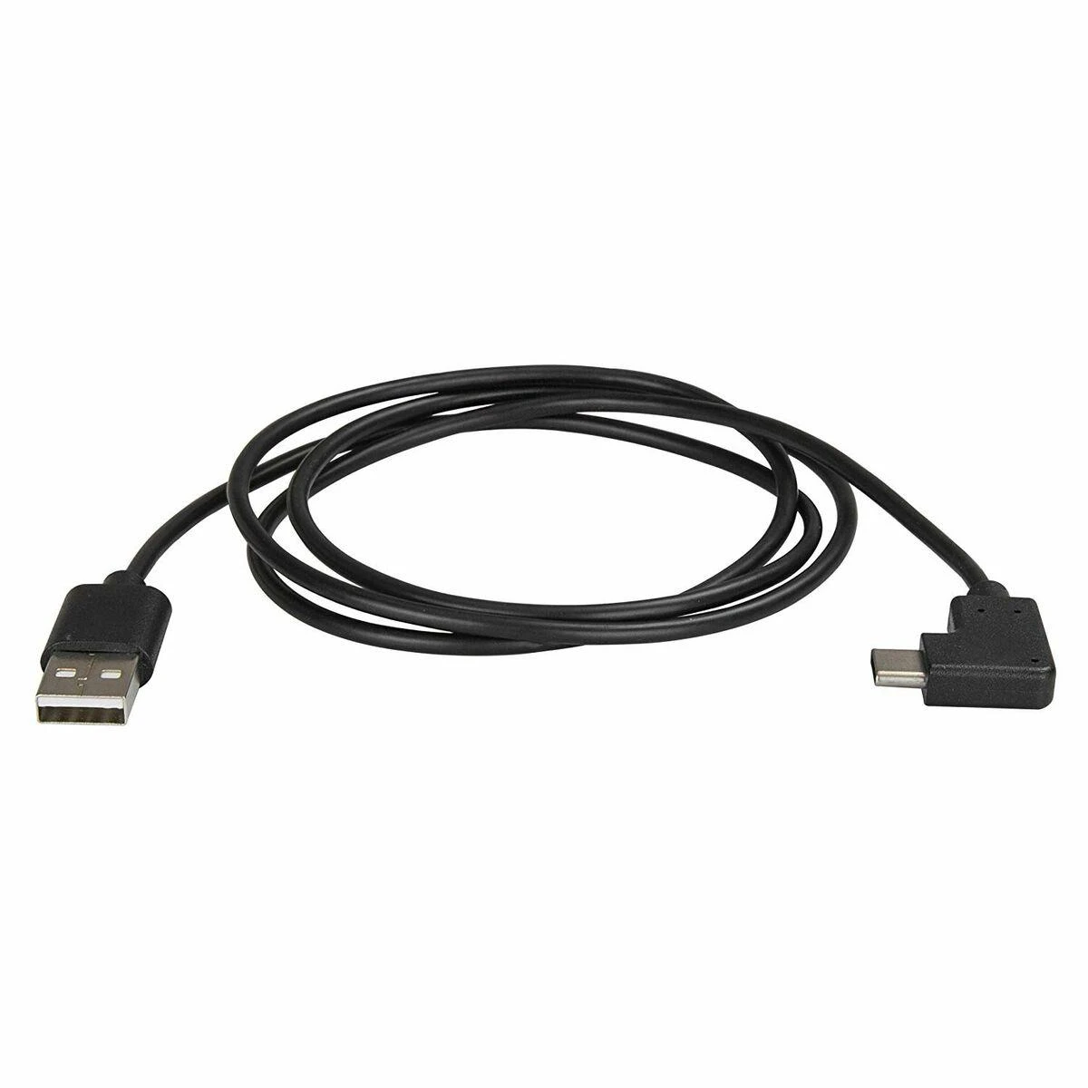 USB kabelis StarTech USB-A - USB-C 1 m Juodas (USB2AC1MR)