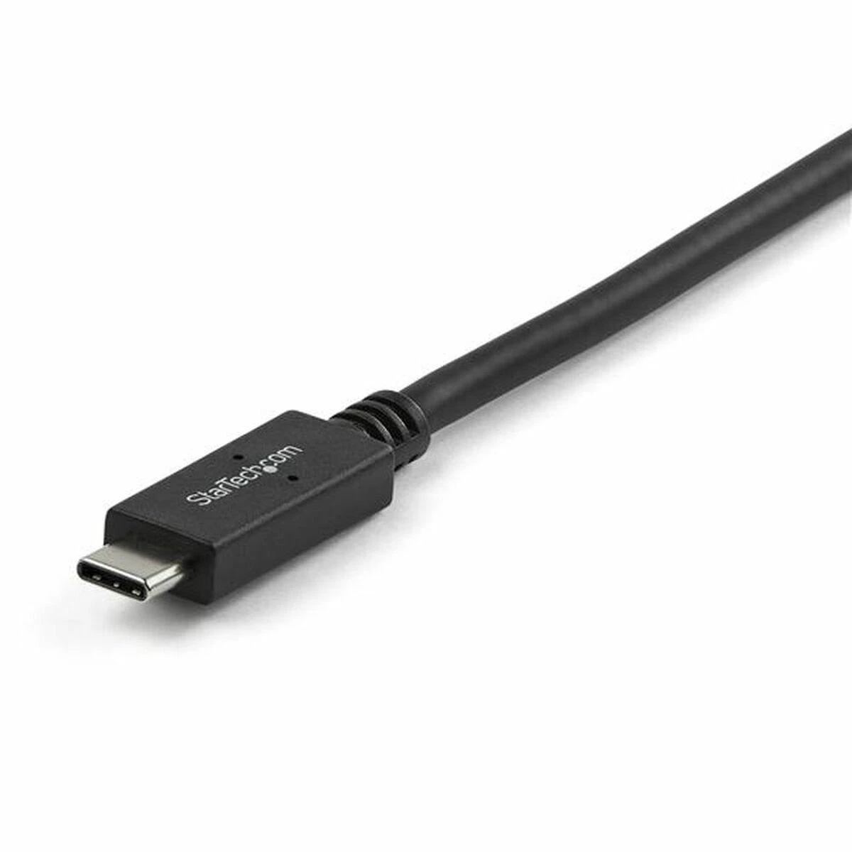 USB kabelis StarTech USB-A - USB-C 1 m Juodas (USB31AC1M)