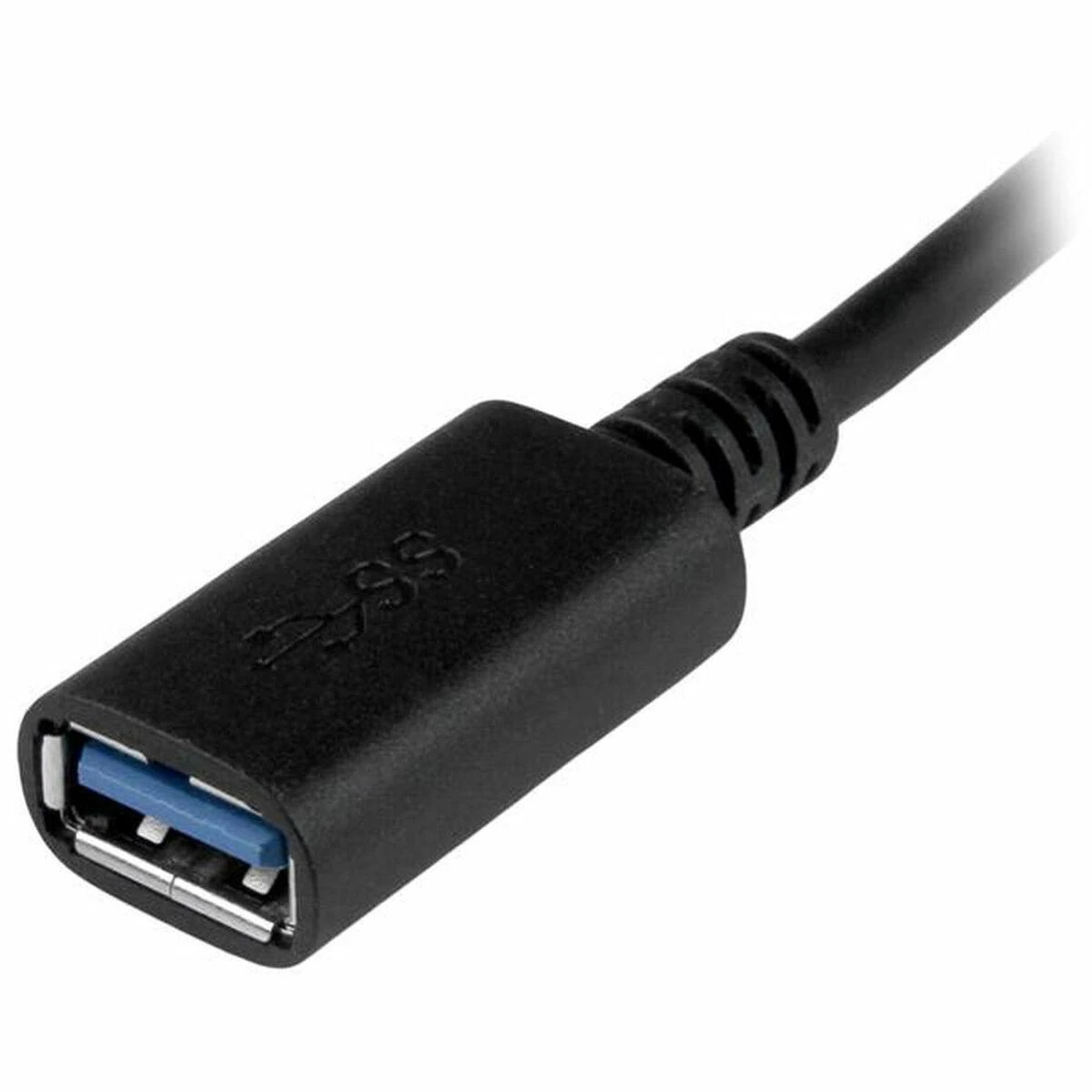 Adapteris USB StarTech USB-A - USB-C Juodas (USB31CAADP)
