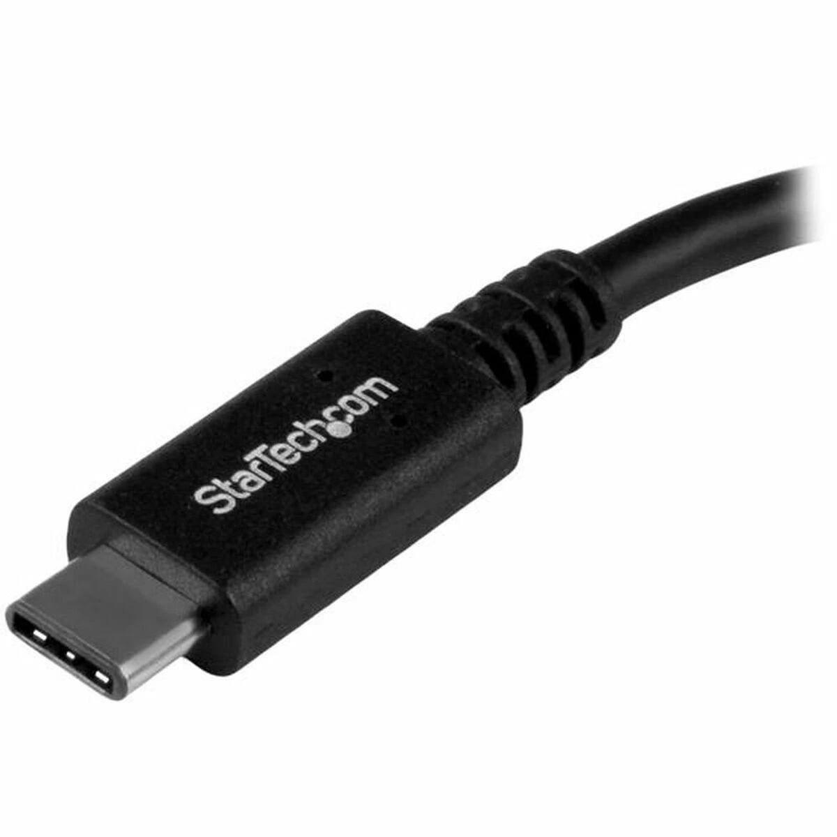 Adapteris USB StarTech USB-A - USB-C Juodas (USB31CAADP)