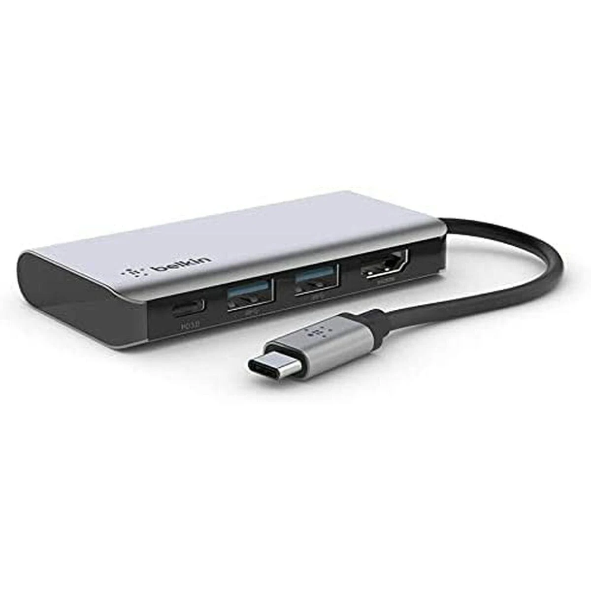 Belkin AVC006btSGY USB 3.2 Gen 1 (3.1 Gen 1) Type-C Sidabrinis