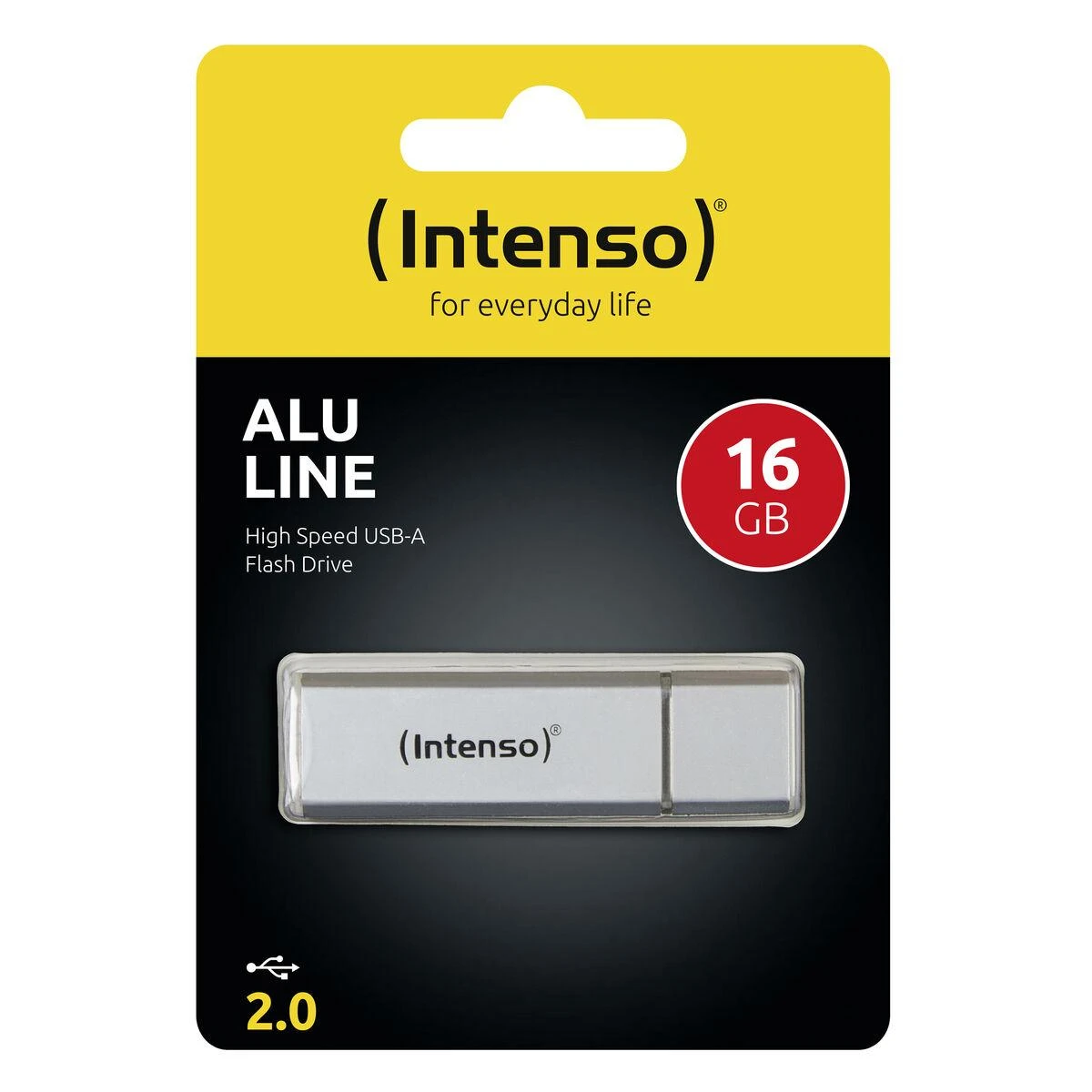 INTENSO 3521472 Intenso pendrive USB ALU LINE Sidabrinis 16GB