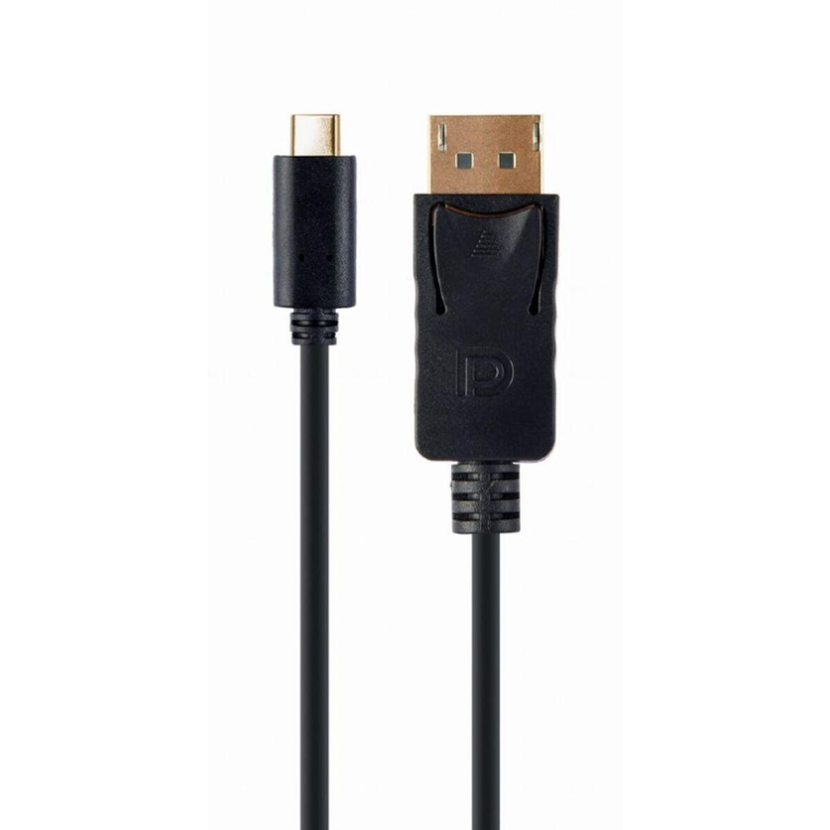 GEMBIRD USB Type-C į DisplayPort adapterio laidas 4K 15cm juodas