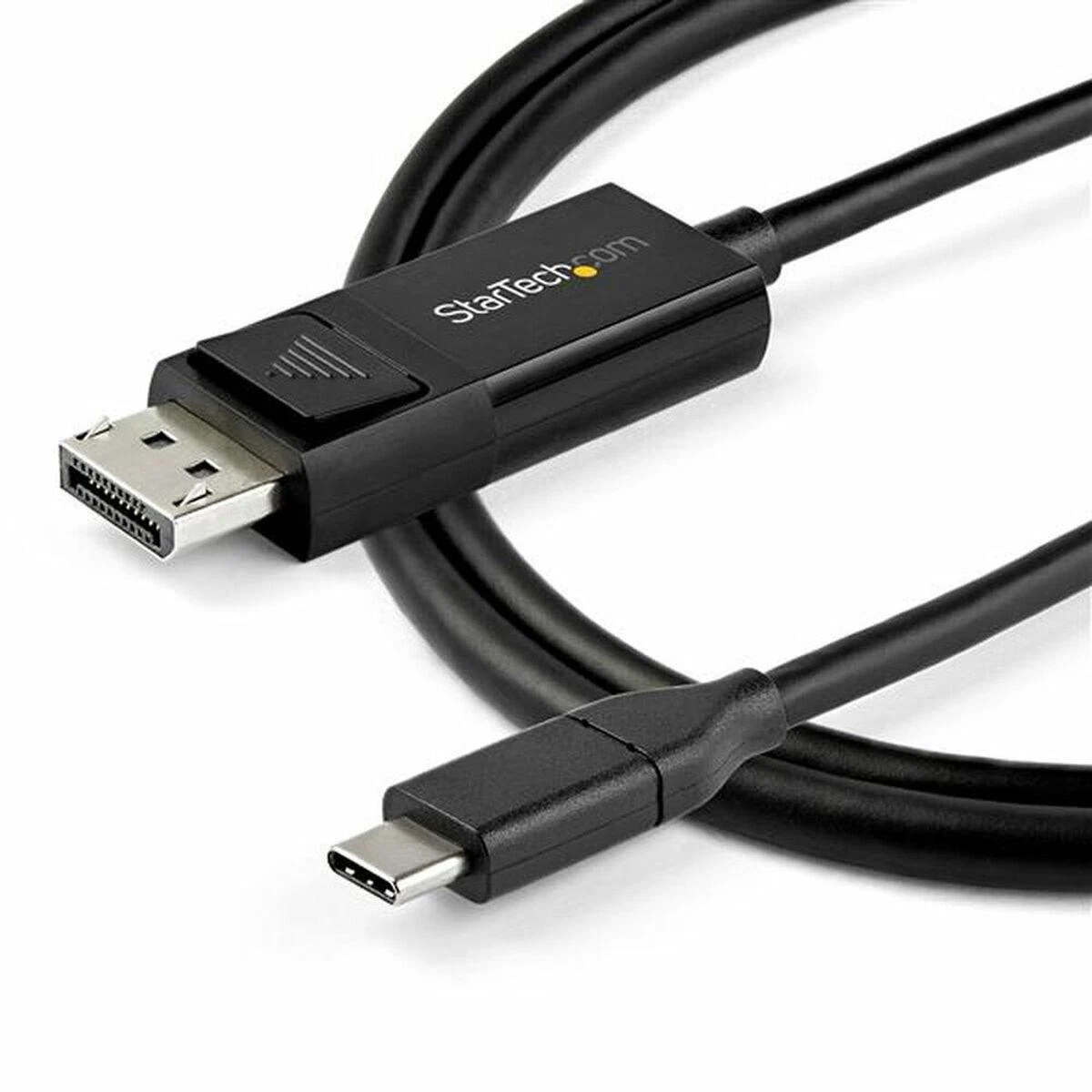 StarTech CDP2DP141MBD USB-C adapterio kabelis USB-C kištukas (DP Old) iki DP 1.4 kištukas, 1m, juodas