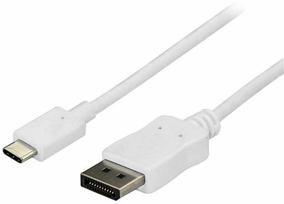 Kabelis USB StarTech USB-C – DisplayPort 1,8 m Baltas (CDP2DPMM6W)