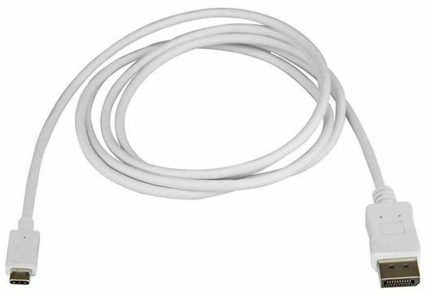 Kabelis USB StarTech USB-C – DisplayPort 1,8 m Baltas (CDP2DPMM6W)