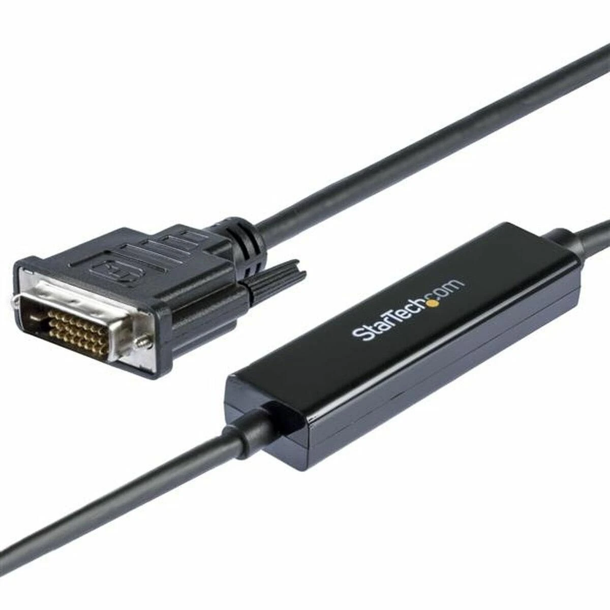 StarTech.com CDP2DVIMM1MB vaizdo kabelio adapteris 1 m C tipo USB DVI-D Juoda