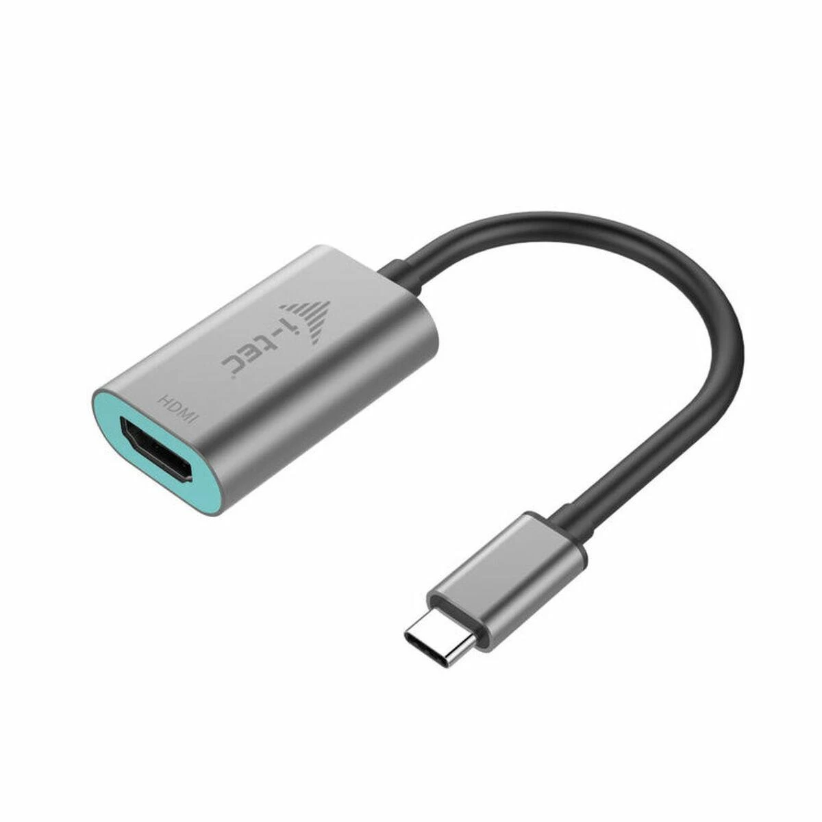 I-tec Metal C31METALHDMI60HZ vaizdo kabelio adapteris 0,15 m C tipo USB HDMI Pilka, Turkis