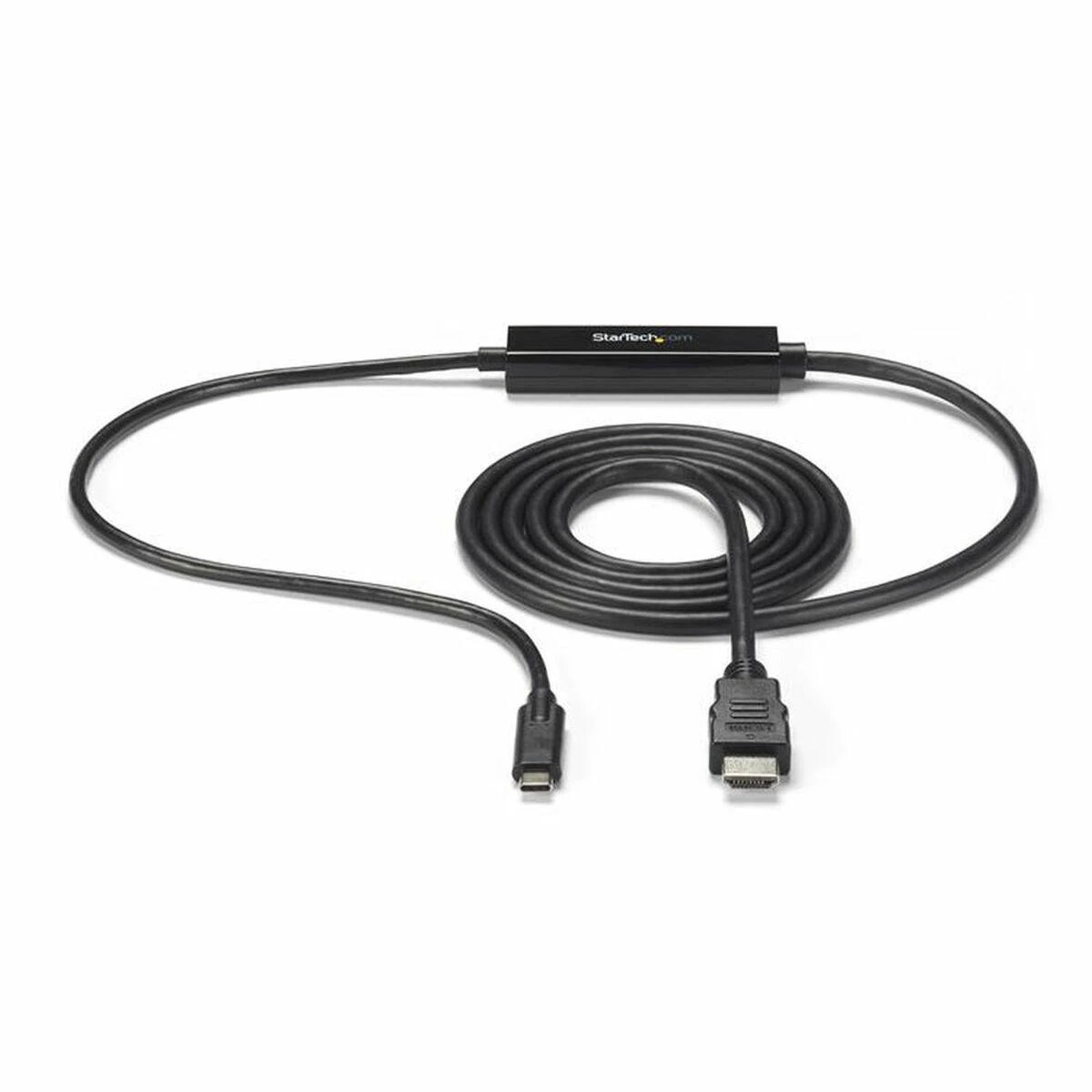 Kabelis USB StarTech USB-C - HDMI 1 m Juodas (CDP2HDMM1MB)
