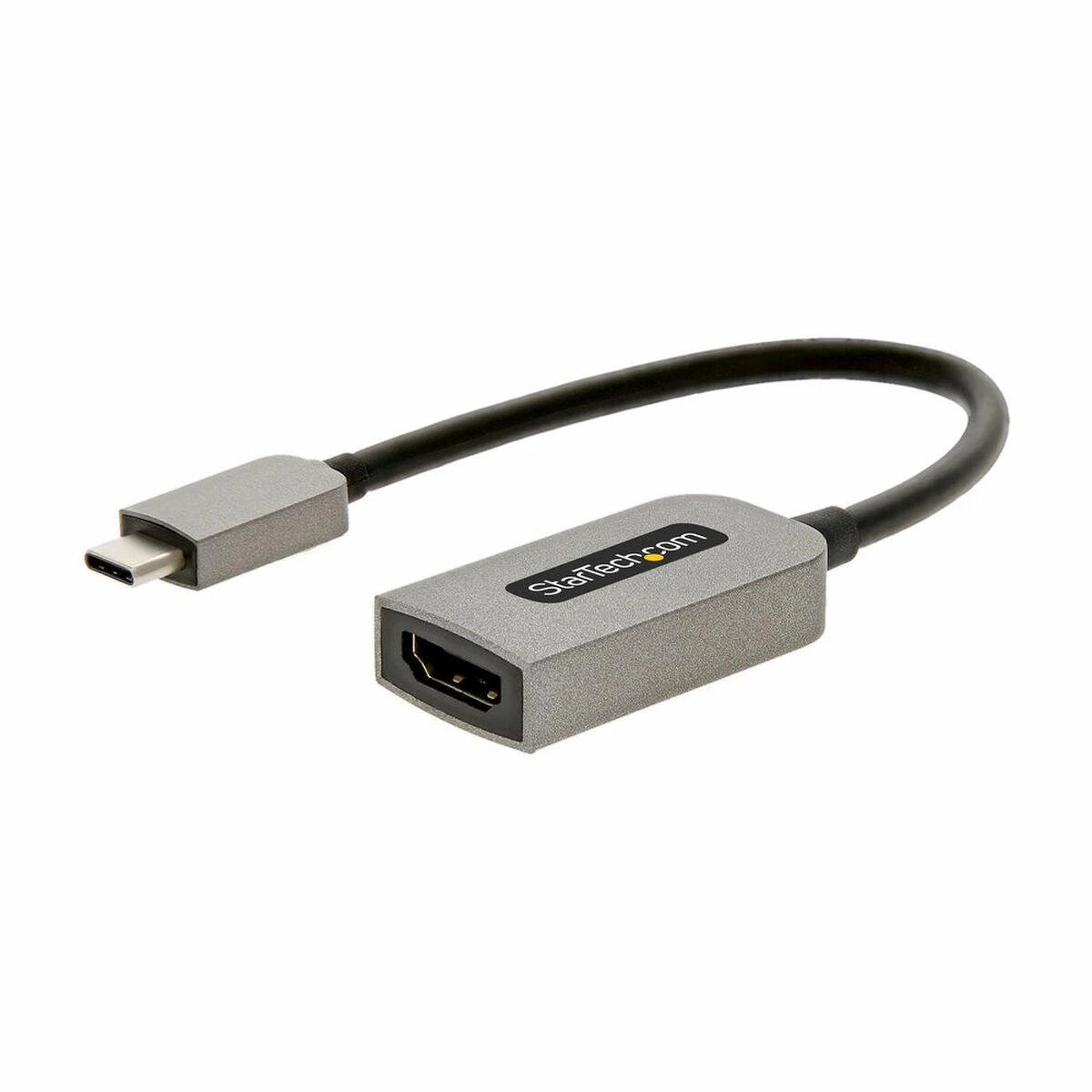 Startech USB-C į HDMI adapteris, pilkas korpusas