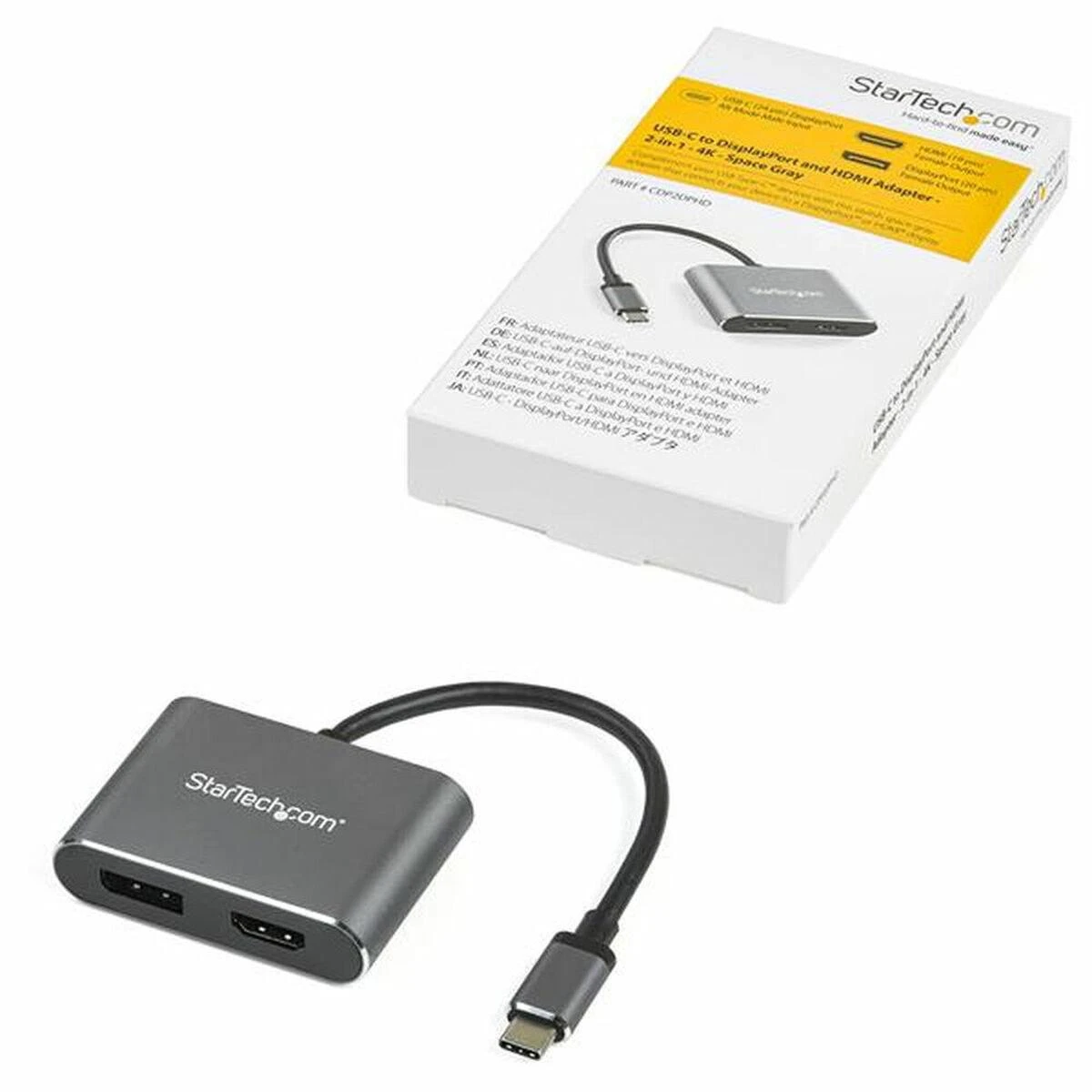 „StarTech“ USB-C stotis / replikatorius (CDP2DPHD)