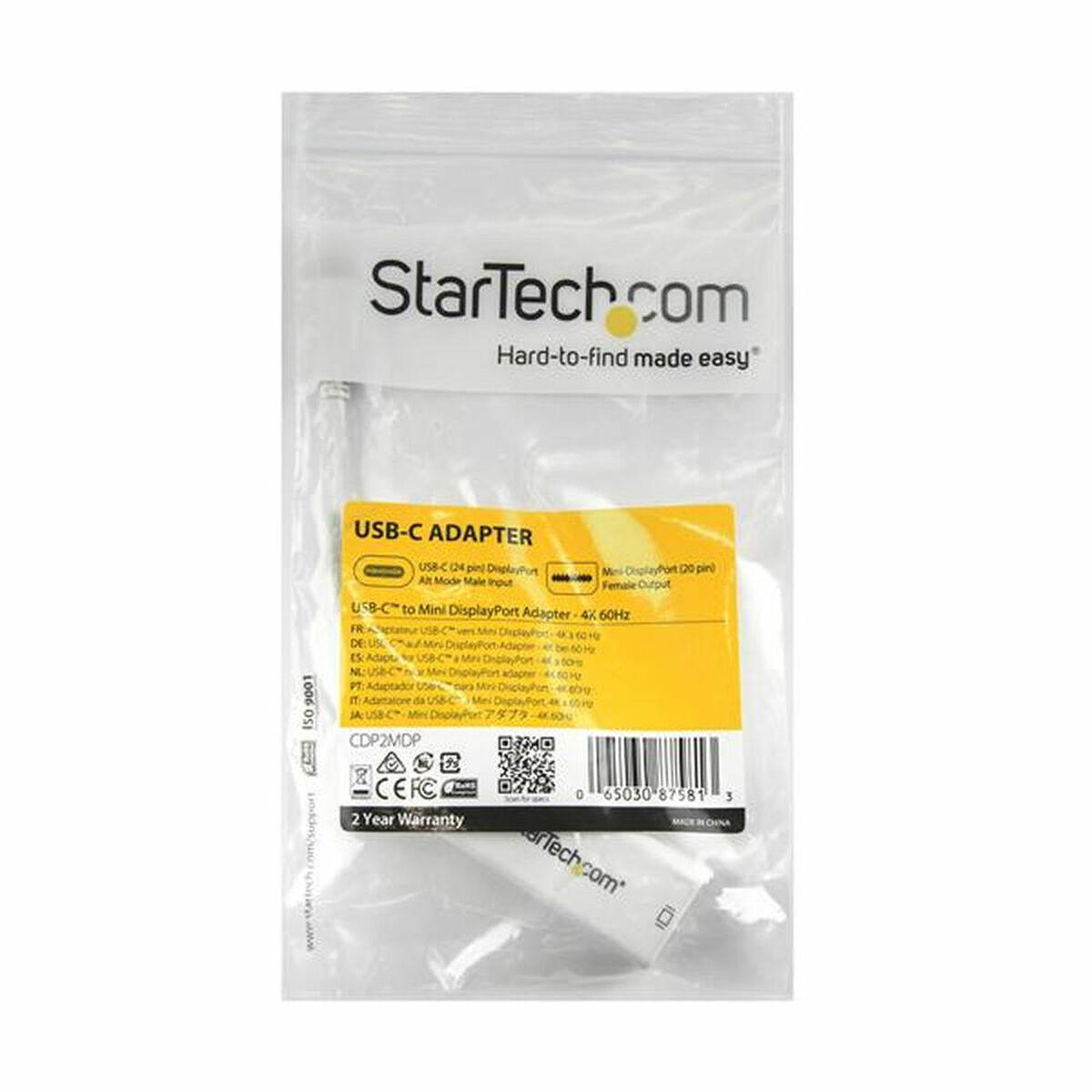 Startech Accessories USB C į mini DisplayPort vaizdo adapterio kabelis