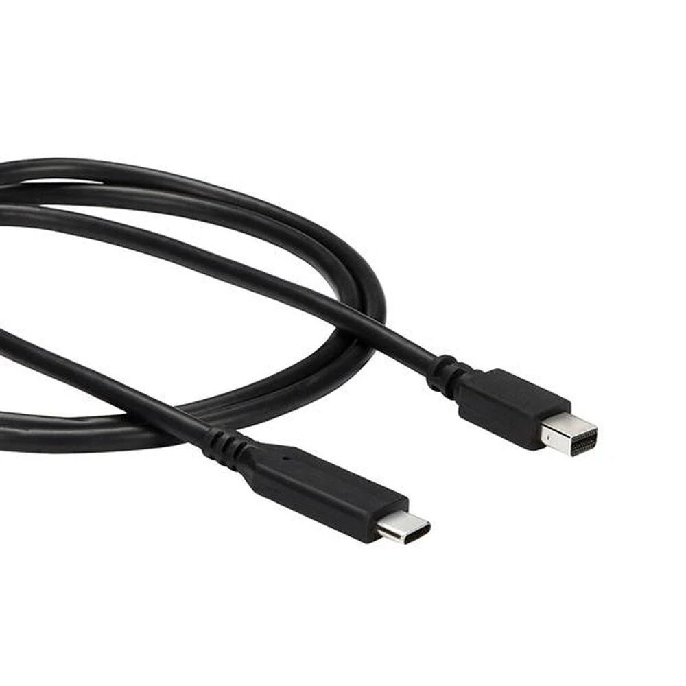 USB laidas StarTech USB-C – mini DisplayPort 1 m Juodas (CDP2MDPMM1MB)