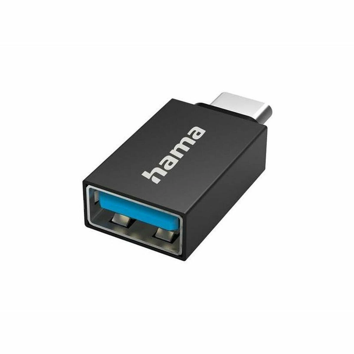 Hama USB-C į USB-A adapteris, juodas