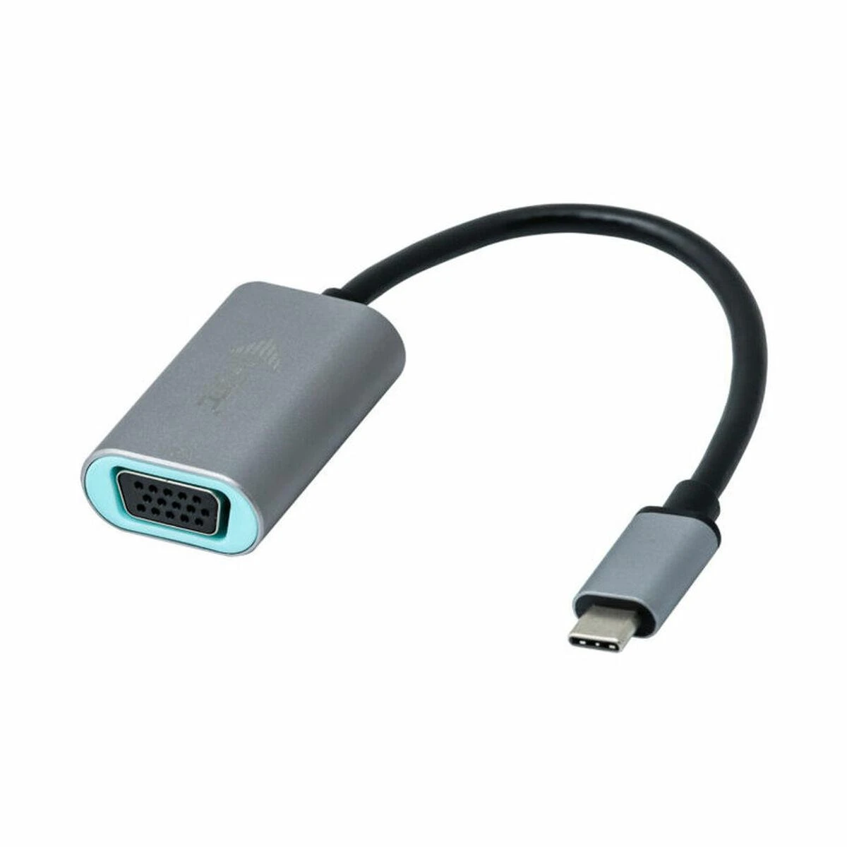 I-tec Metal C31METALVGA60HZ vaizdo kabelio adapteris 0,15 m C tipo USB VGA (D-Sub) Pilka