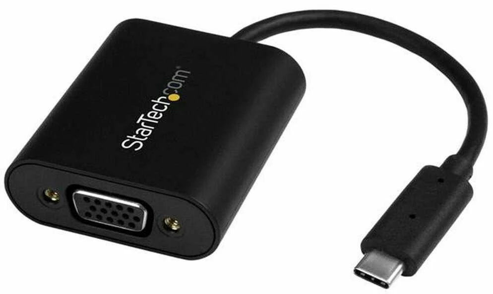 USB-C į VGA adapteris su laidu
