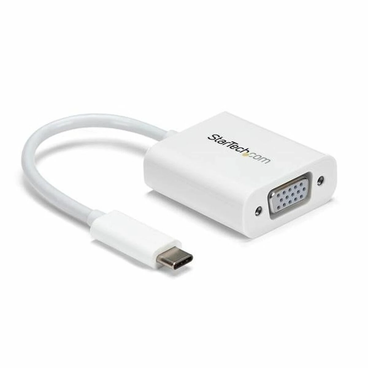 StarTech USB-C į VGA adapteris, baltas
