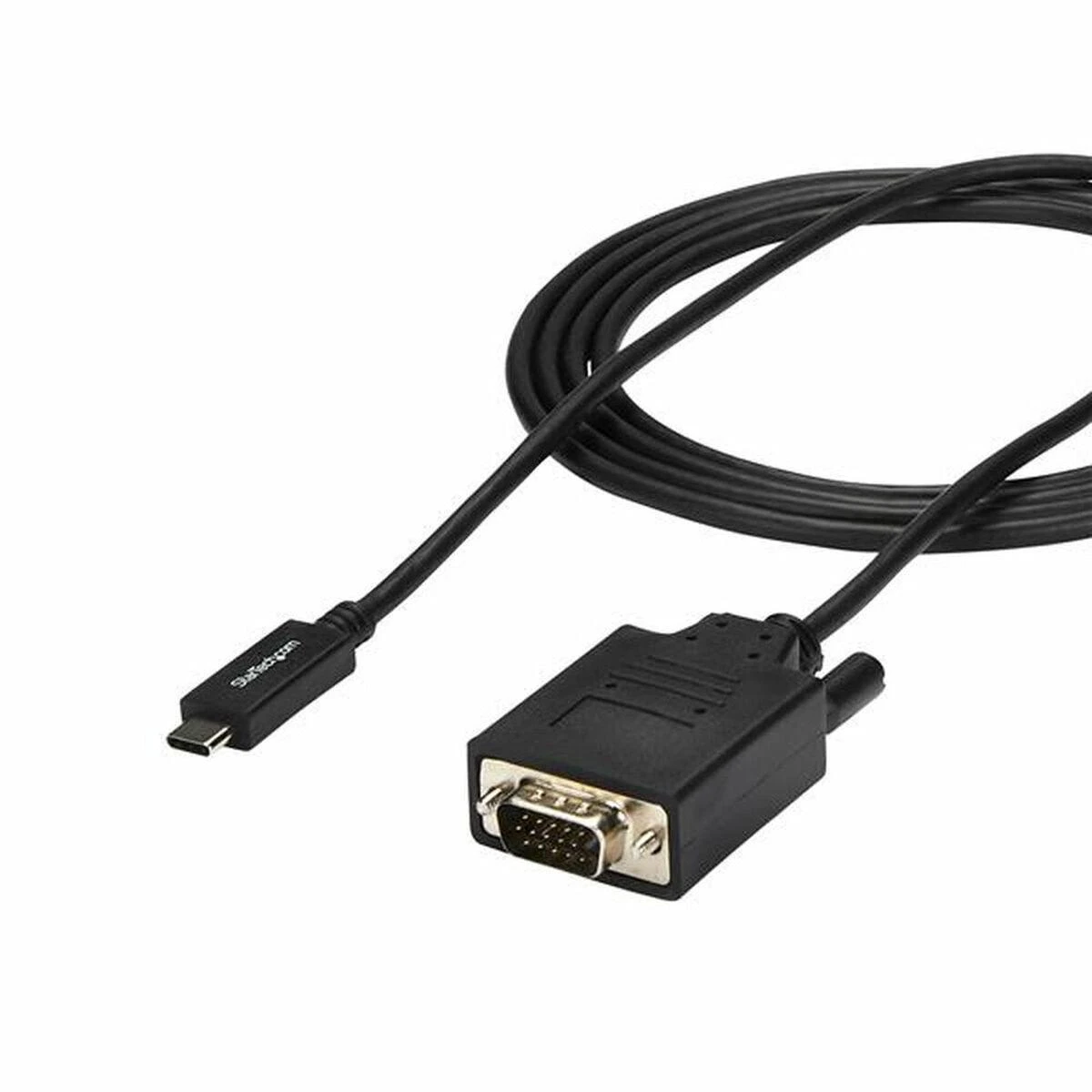 Kabelis USB StarTech USB-C - D-Sub (VGA) 2 m Juodas (CDP2VGAMM2MB)