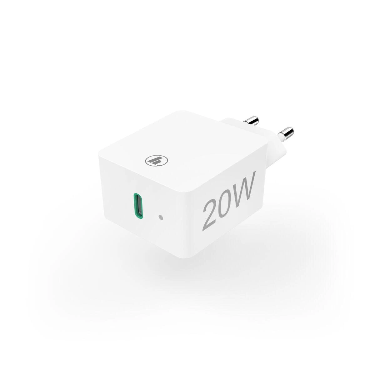 Hama mini 25W PD/QC 3.0 1x USB-C balta
