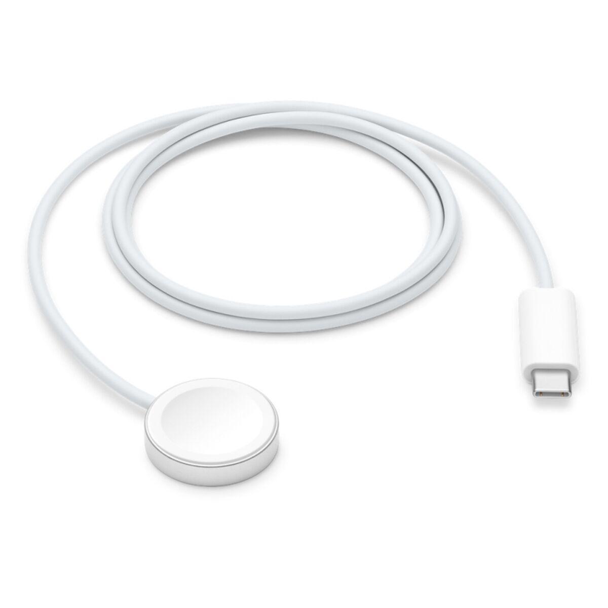 Išmaniųjų laikrodžių Apple magnetinis įkroviklis USB-C, Baltos spalvos, 1m