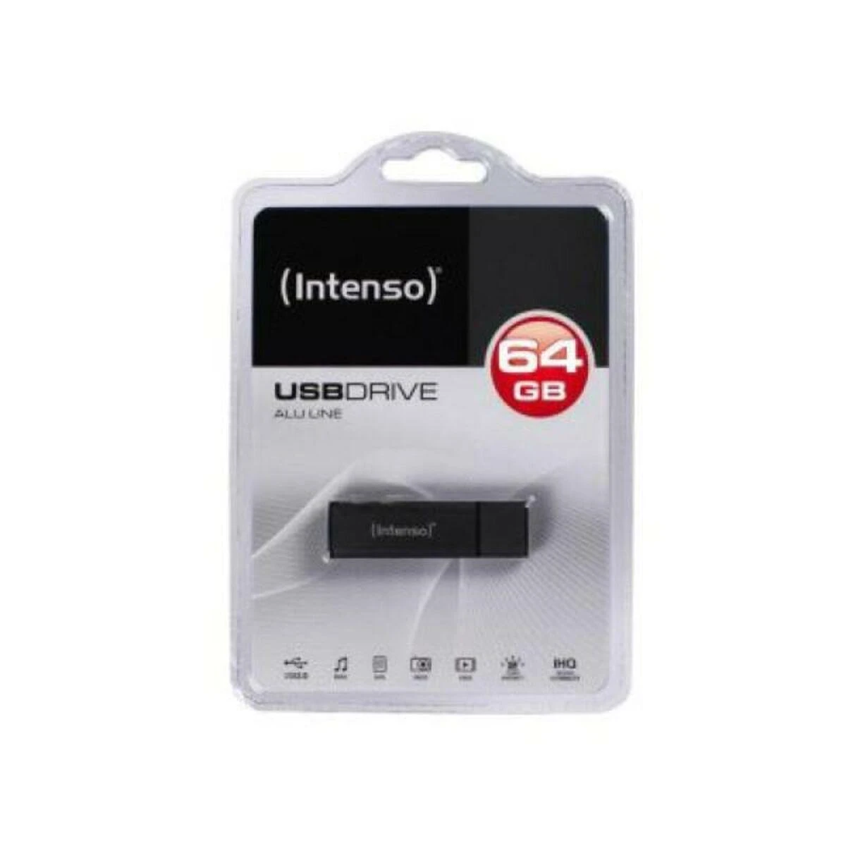 INTENSO 3521491 Flashdrive Intenso Alu Line Antracite 64GB