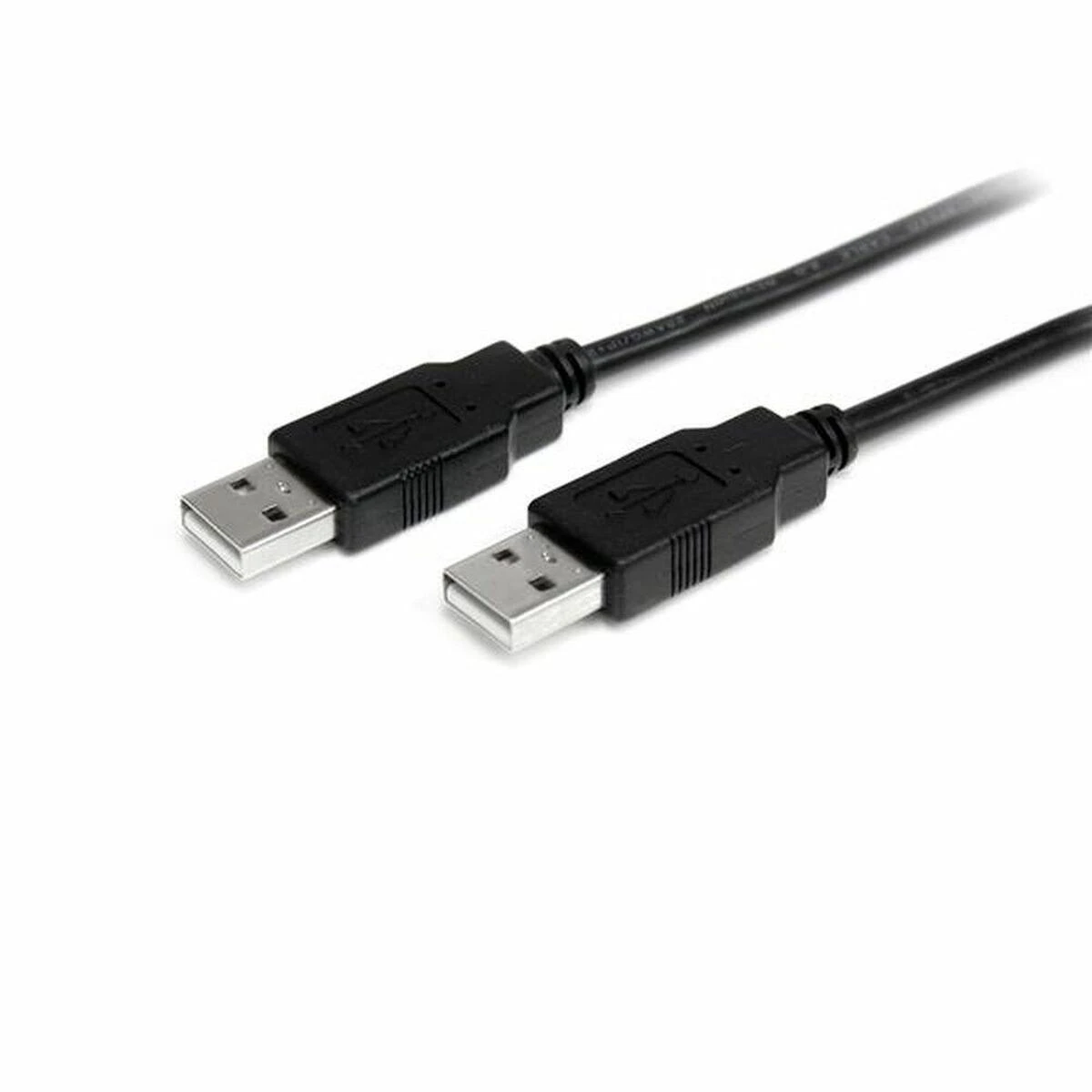 Kabelis USB StarTech USB-A - USB-A 2 m Juodas (USB2AA2M)