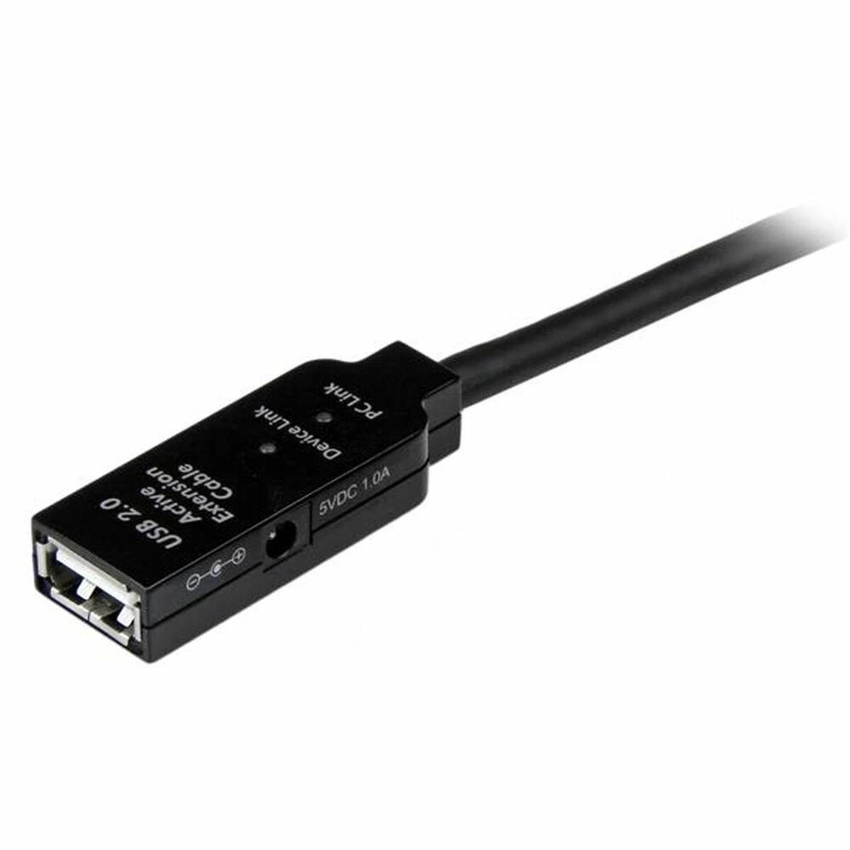 USB laidas Startech USB2AAEXT15M Juoda