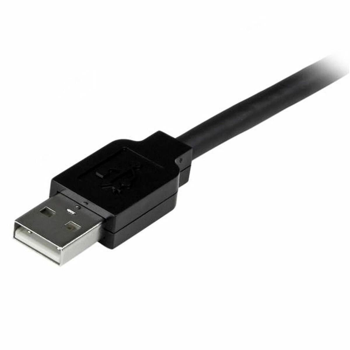 USB laidas Startech USB2AAEXT15M Juoda