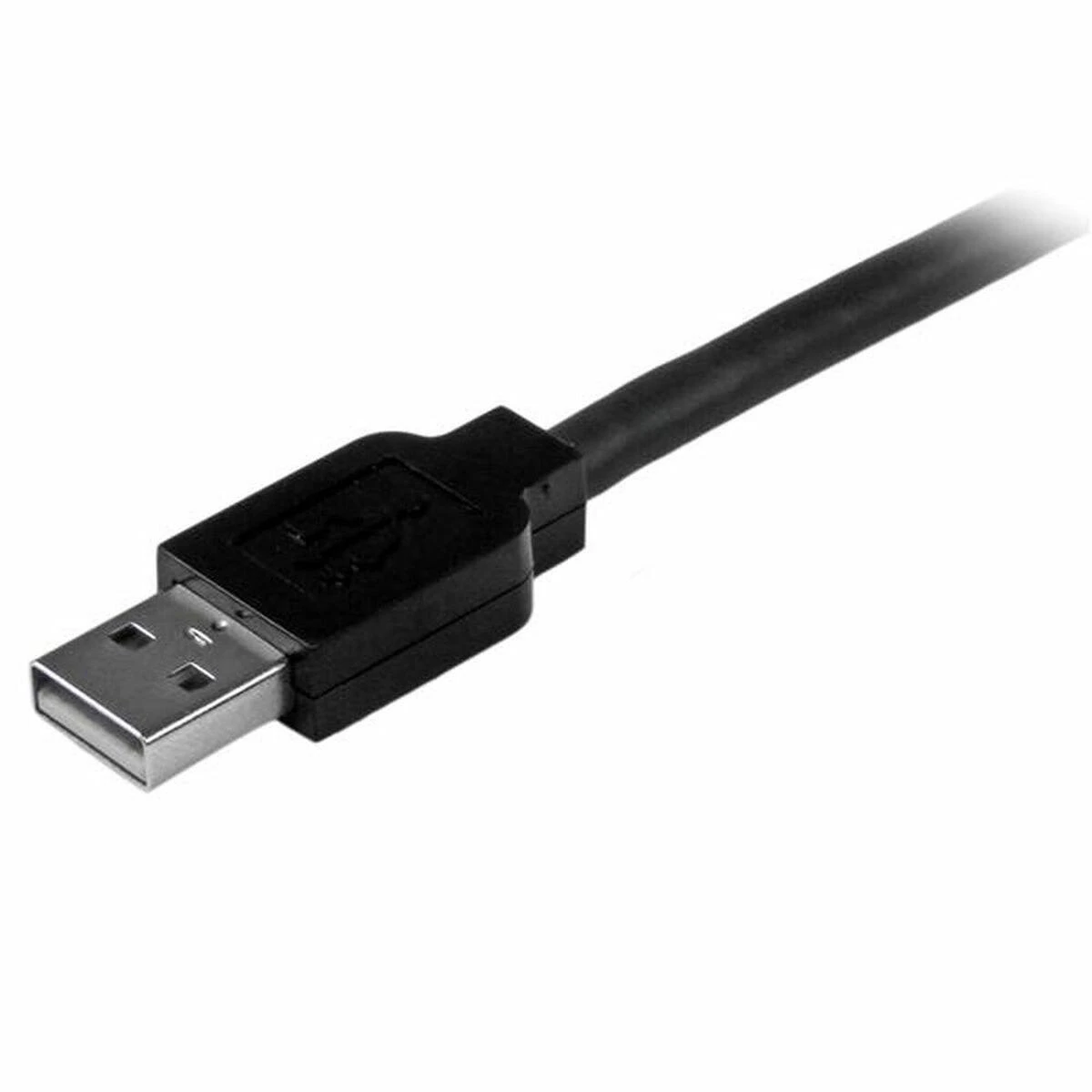 USB laidas StarTech USB-A - USB-B 15 m juodas (USB2HAB50AC)