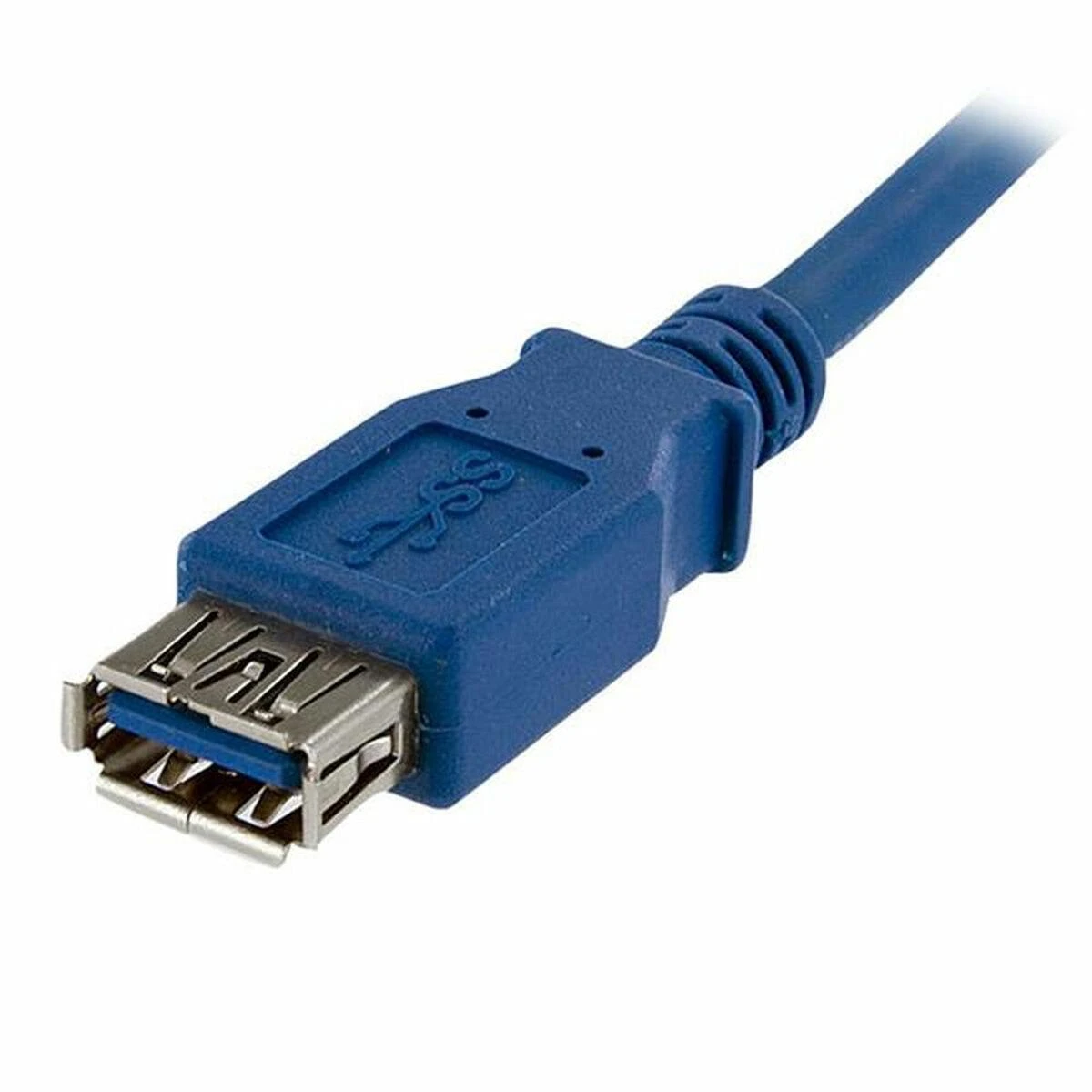 Kabelis USB StarTech USB-A - USB-A 1 m Mėlyna (USB3SEXT1M)