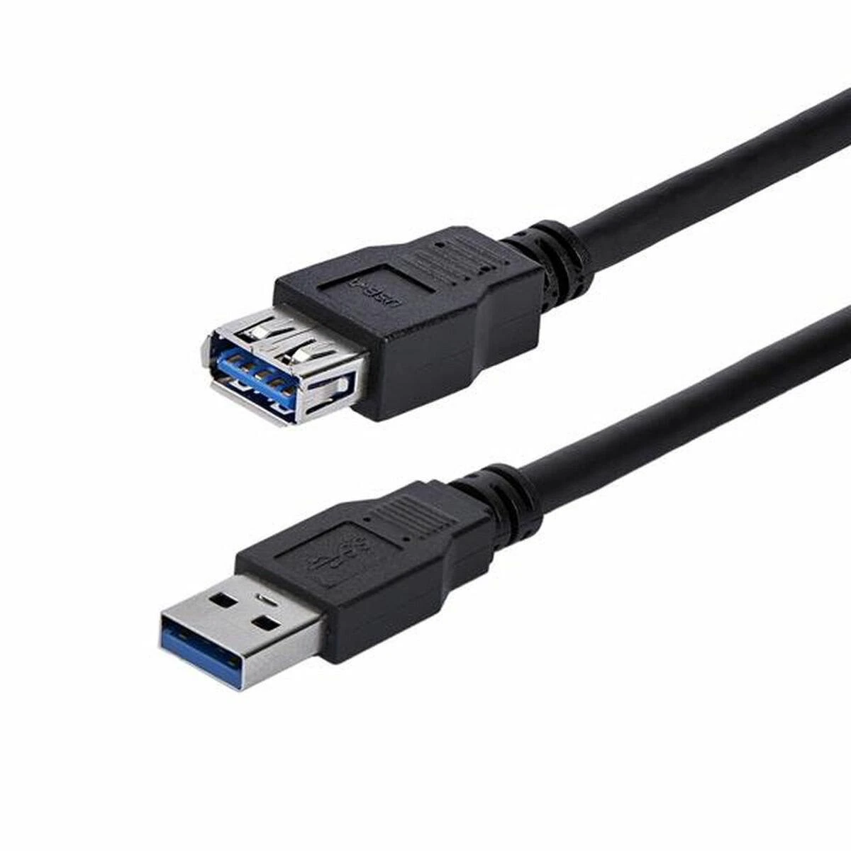 Kabelis USB StarTech USB-A - USB-A 1 m Juodas (USB3SEXT1MBK)