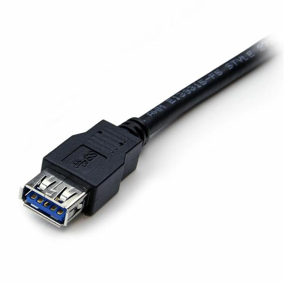Kabelis USB StarTech USB-A - USB-A 2 m Juodas (USB3SEXT2MBK)