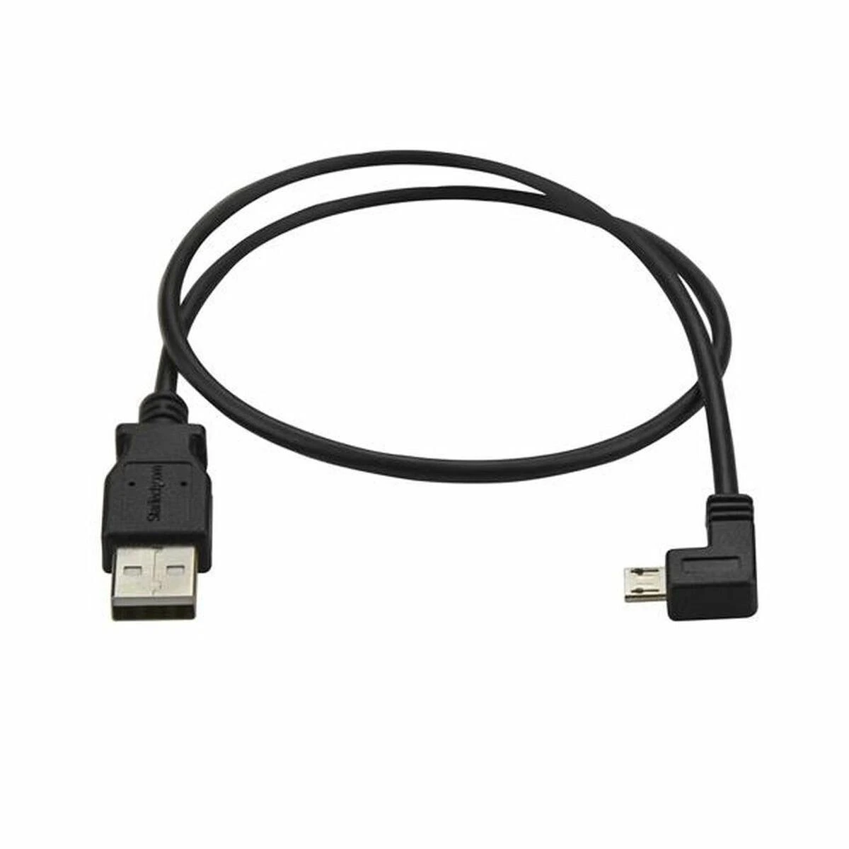 Kabelis USB StarTech USB-A - microUSB 0,5 m Juodas (USBAUB50CMLA)