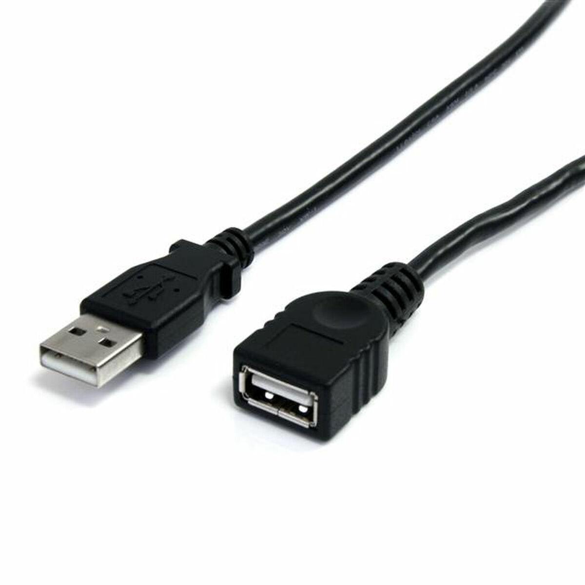 StarTech.com USBEXTAA6BK USB kabelis 1,83 m USB A Juoda
