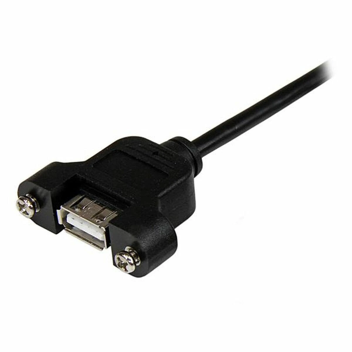 StarTech.com USBPNLAFAM1 USB kabelis 0,3 m 2,0 USB A lydmetalis