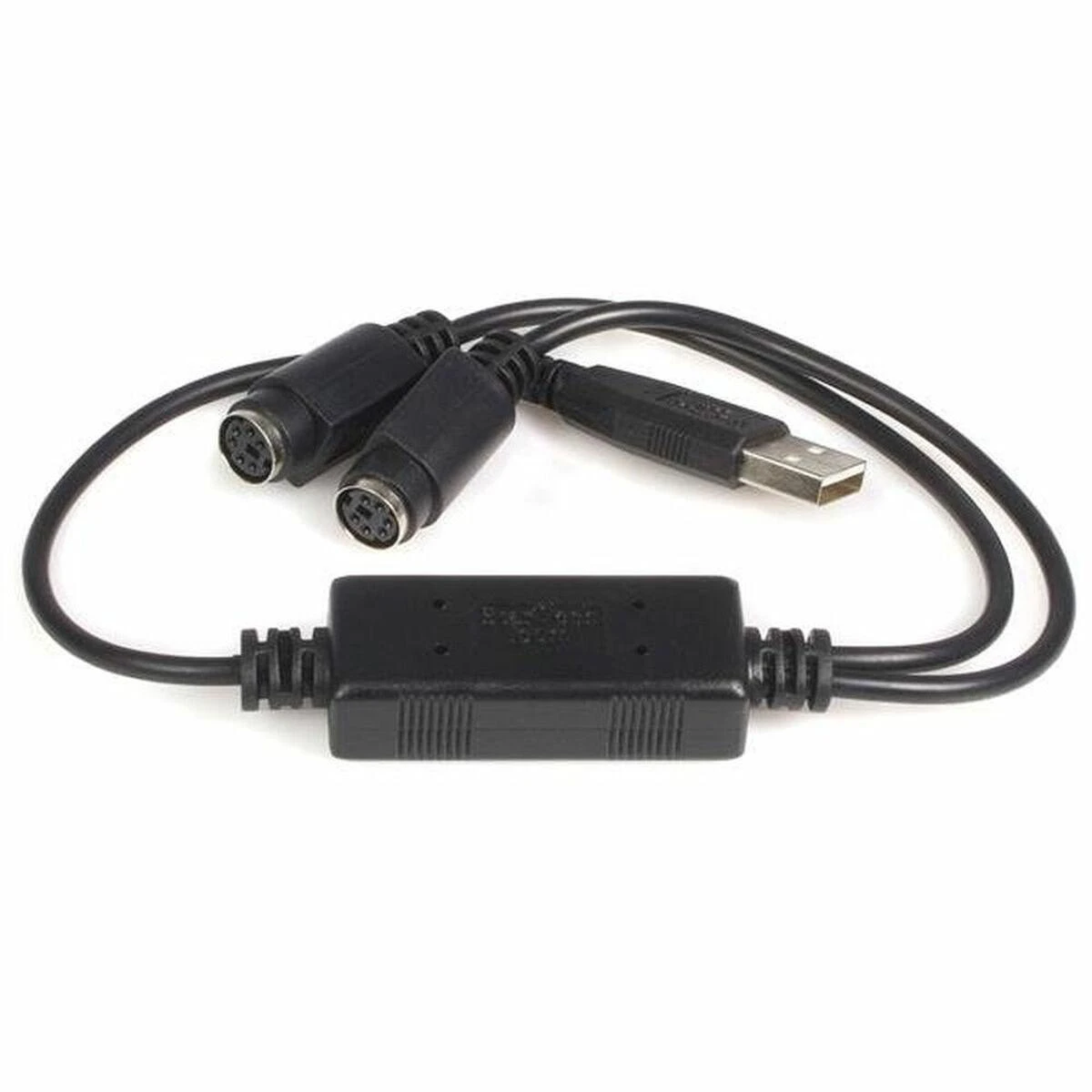USB į PS/2 adapteris su dviem jungtimis
