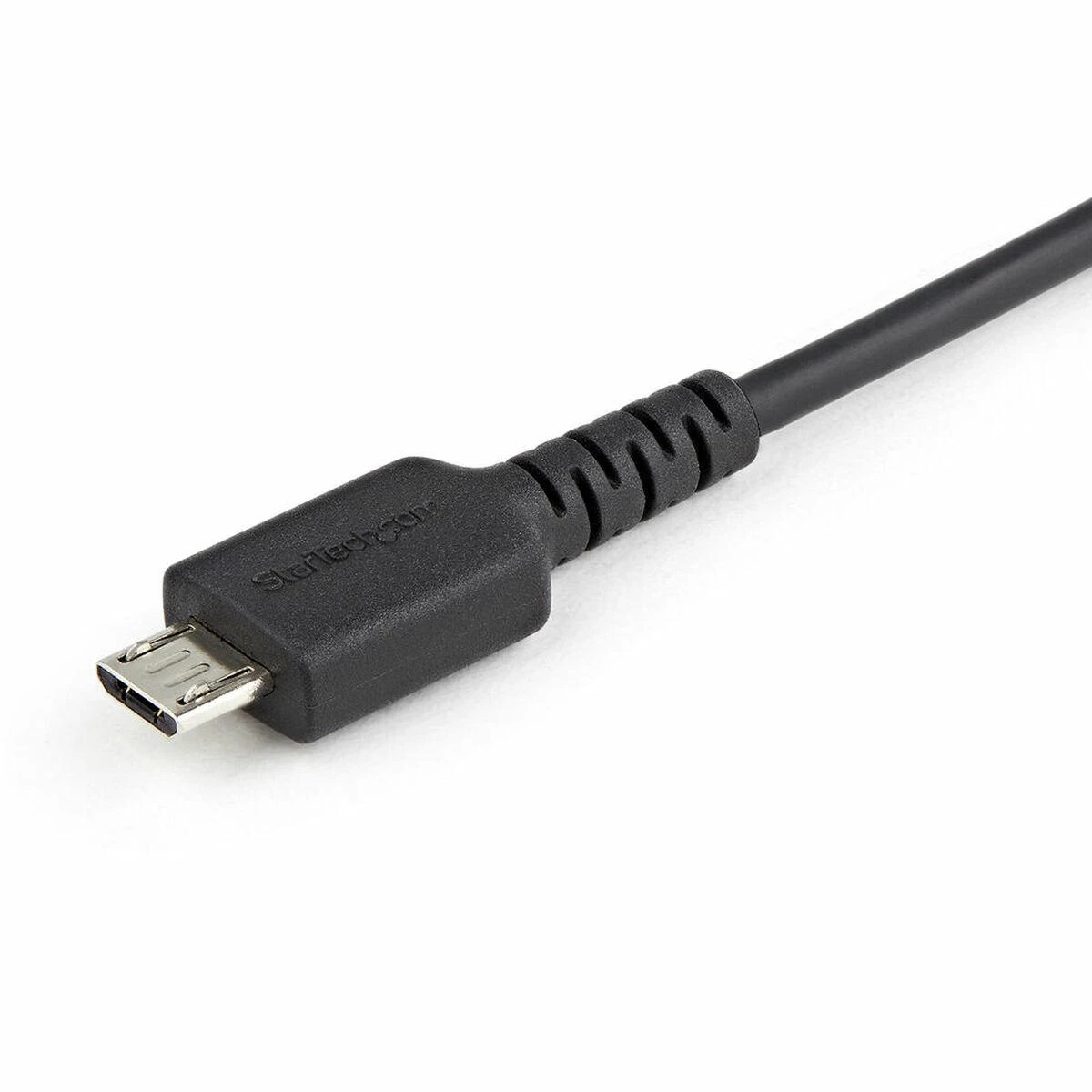 Kabelis USB StarTech USB-A - microUSB 1 m Juodas (USBSCHAU1M)