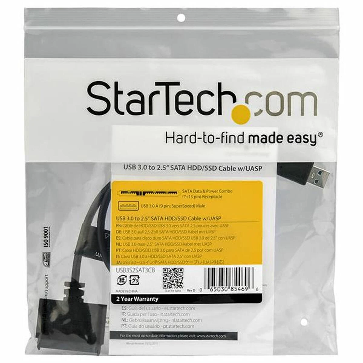 „StarTech SATA Pocket“ – USB 3.0 (USB3S2SAT3CB)