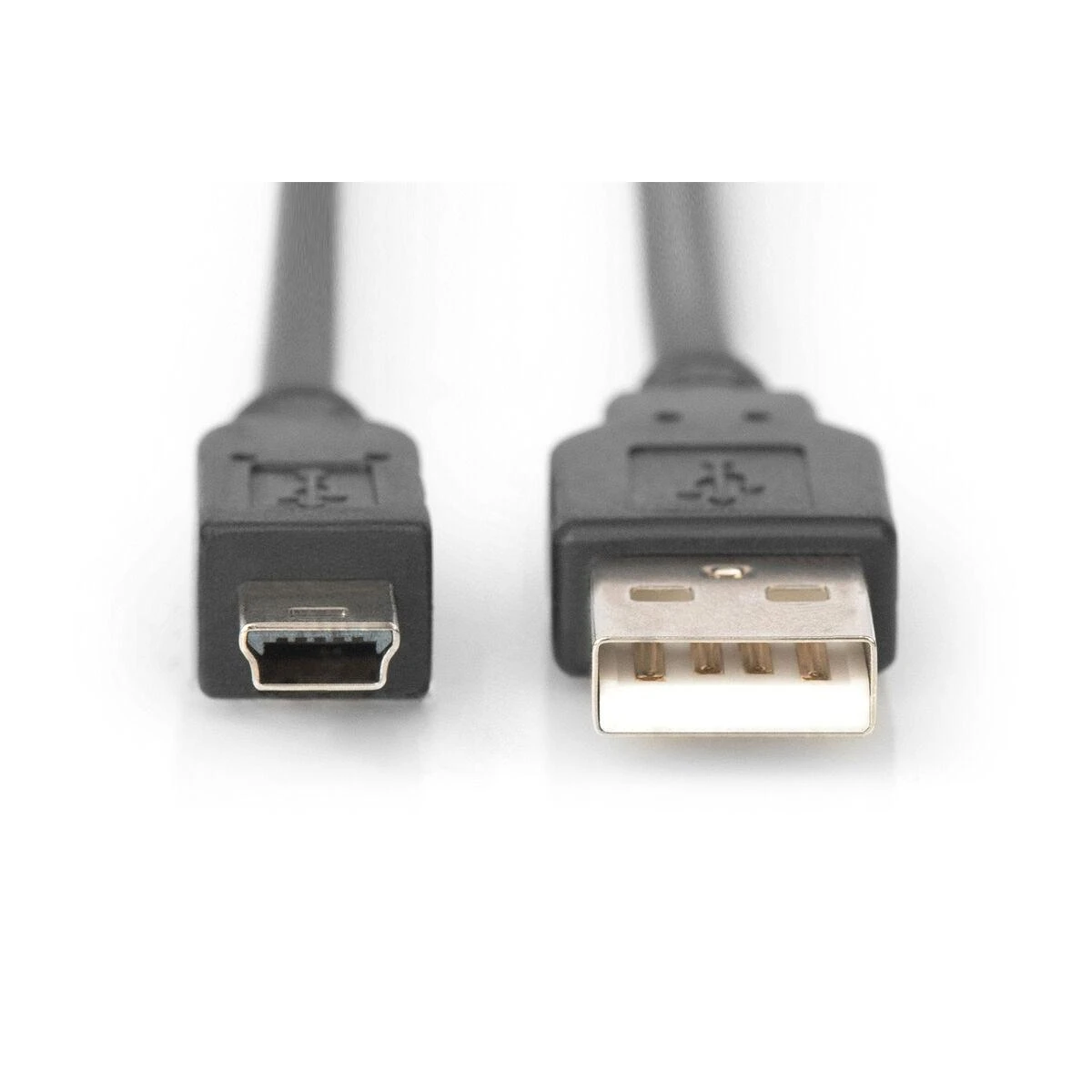 Assmann Electronic ASSMANN USB 2.0 jungties kabelis tipas A - mini B 5pin M/M 3.0m USB 2.0 conform bl
