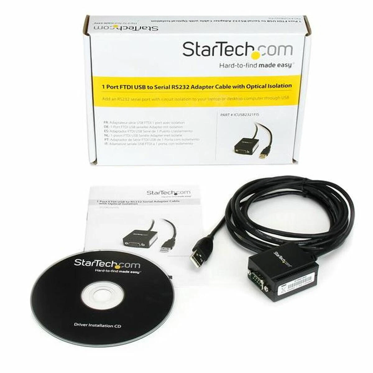StarTech USB-A į DB-9 adapterio komplektas
