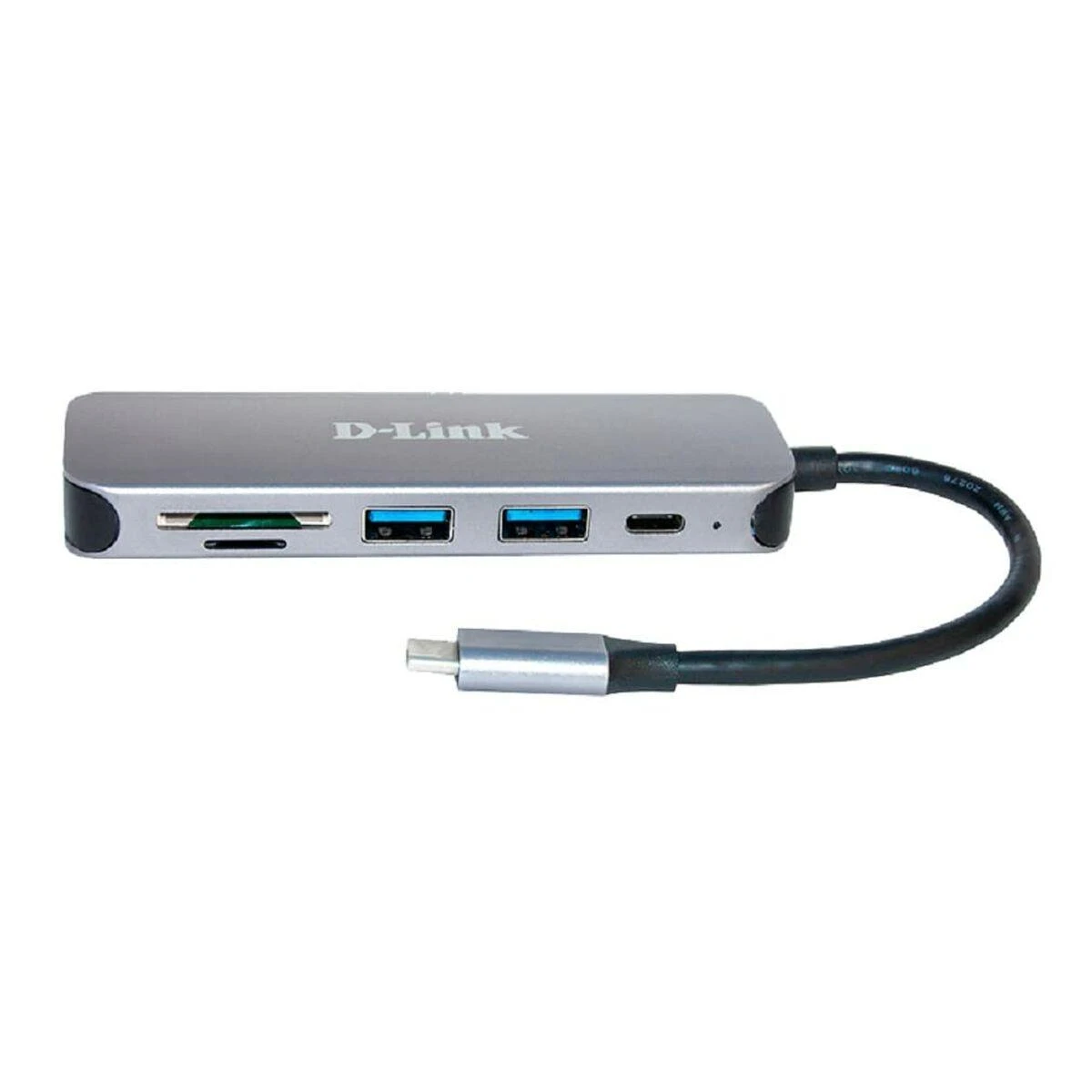 D-Link DUB-2325 USB-C 5-in-1 adapteris su jungtimis