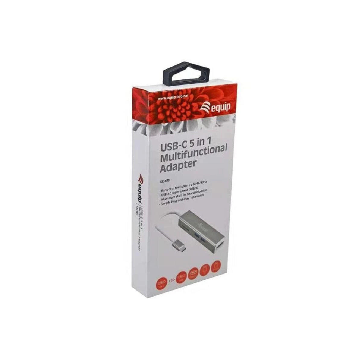 „Equip“ USB-C stotelė / replikatorius (133480)